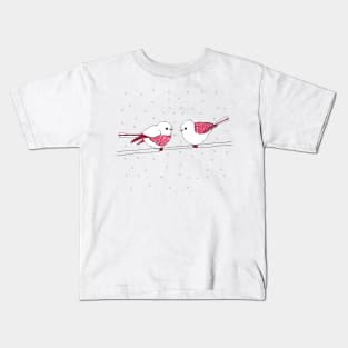 Holiday Birds Kids T-Shirt